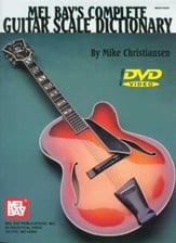 Complete Guitar Scale Dict-Book and DVD Guitar and Fretted sheet music cover